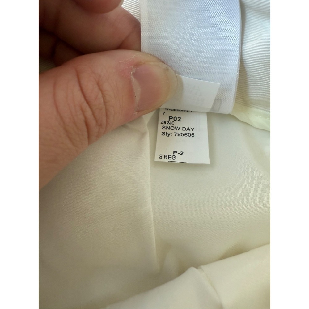 Banana Republic Shorts Bermuda Tie Waist Pleated Front Stretch |‎ Womens Size 8 - Picture 7 of 11